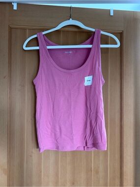 Old Navy Pink Scoop Neck Tank Top